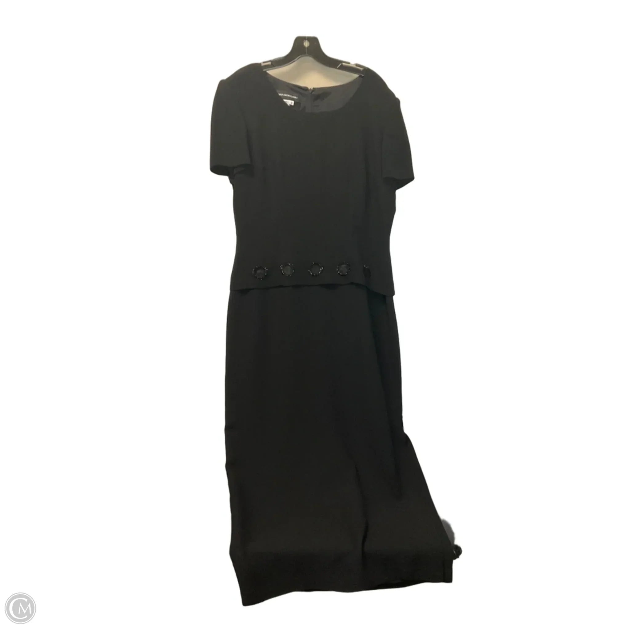 Dress Casual Maxi By Donna Morgan In Black, Size: 12