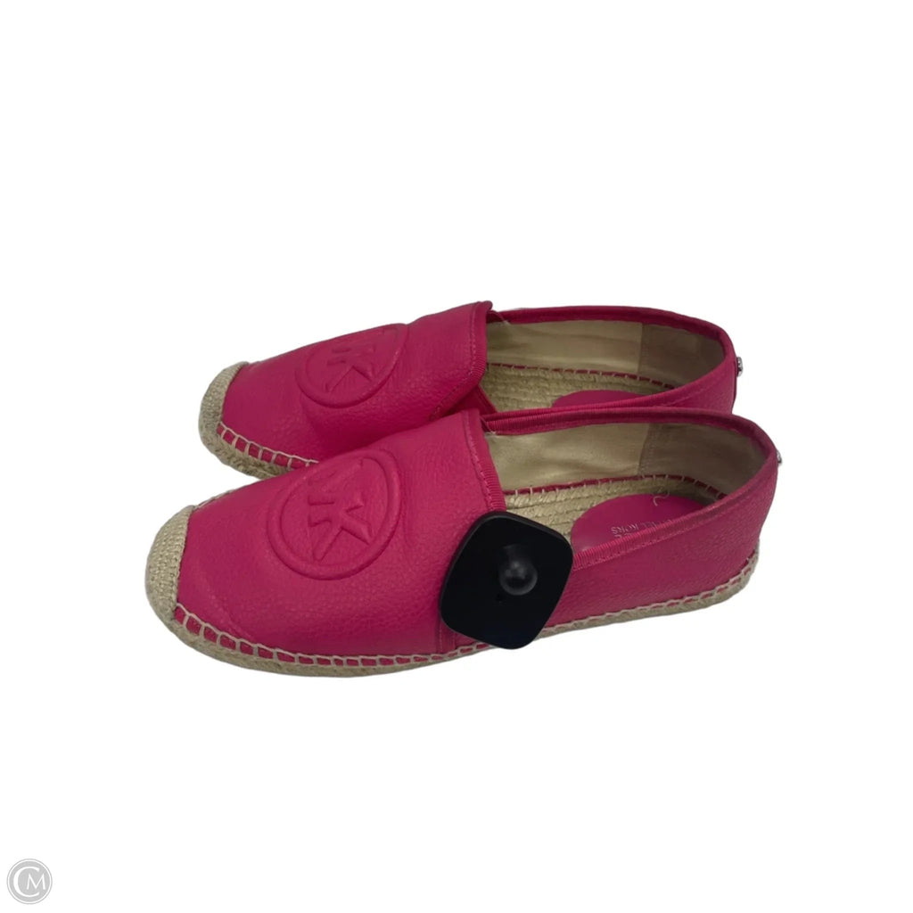 Shoes Designer By Michael Kors In Pink & Tan, Size: 7.5