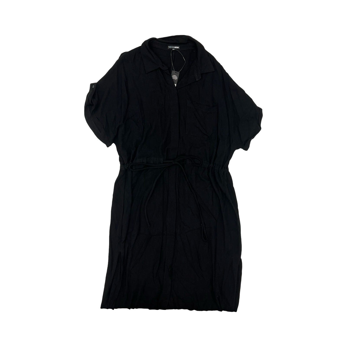 Dress Casual Maxi By Fashion Nova In Black, Size:1X