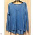 Top Long Sleeve Designer By Lilly Pulitzer In Blue, Size: L