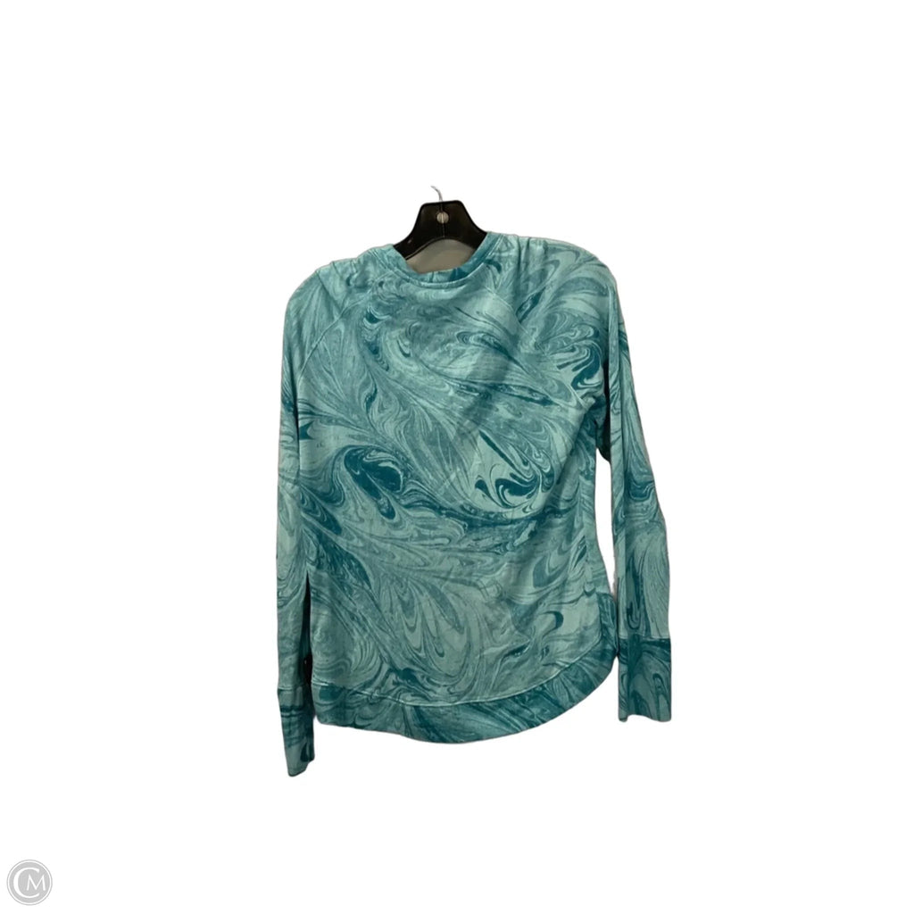 Top Long Sleeve By Athleta In Blue, Size: Xs