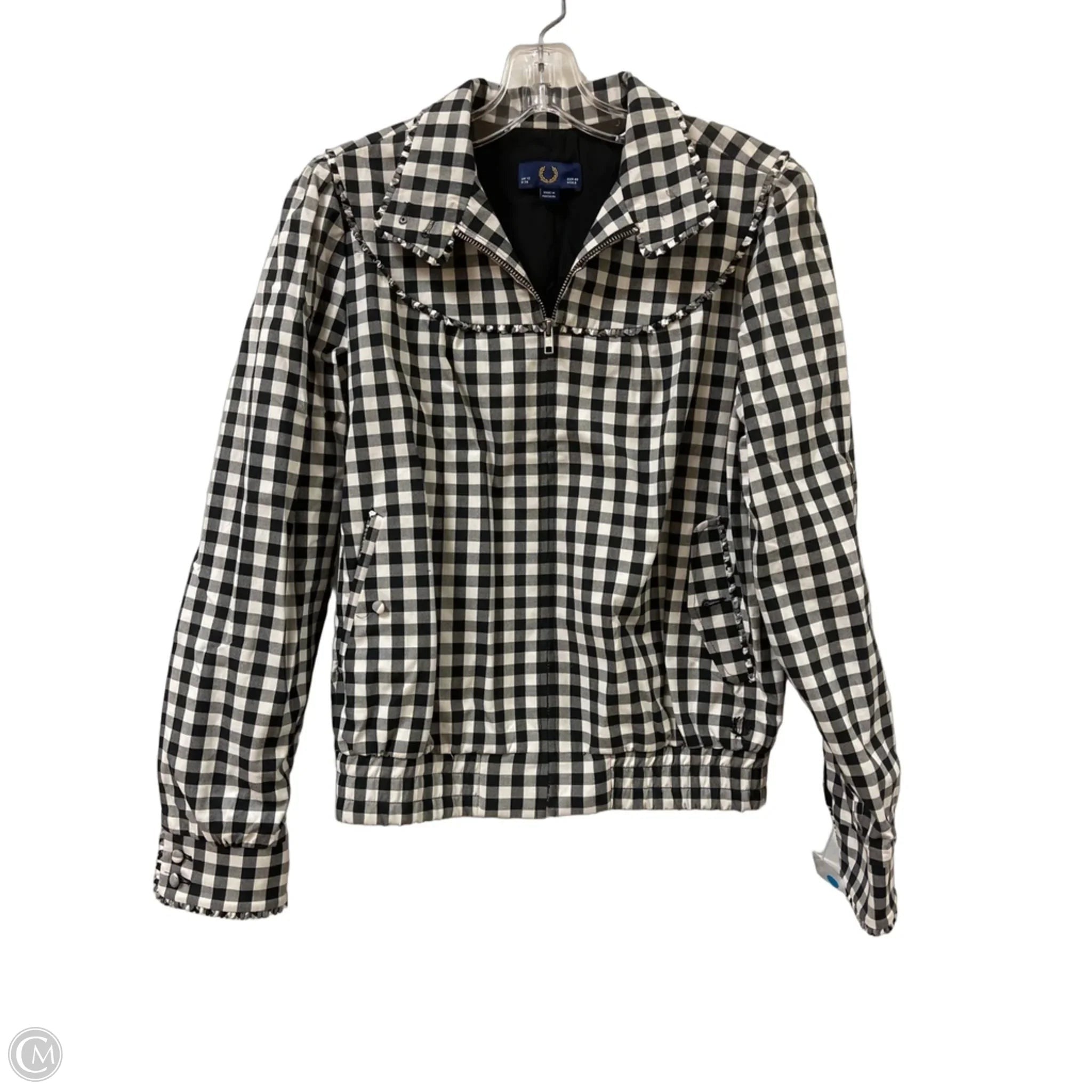 Jacket Other By Clothes Mentor In Black & White, Size: M