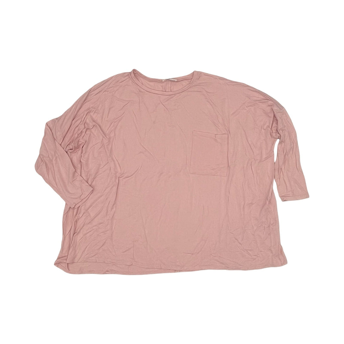 Top Ls By Zenana In Pink, Size:2X