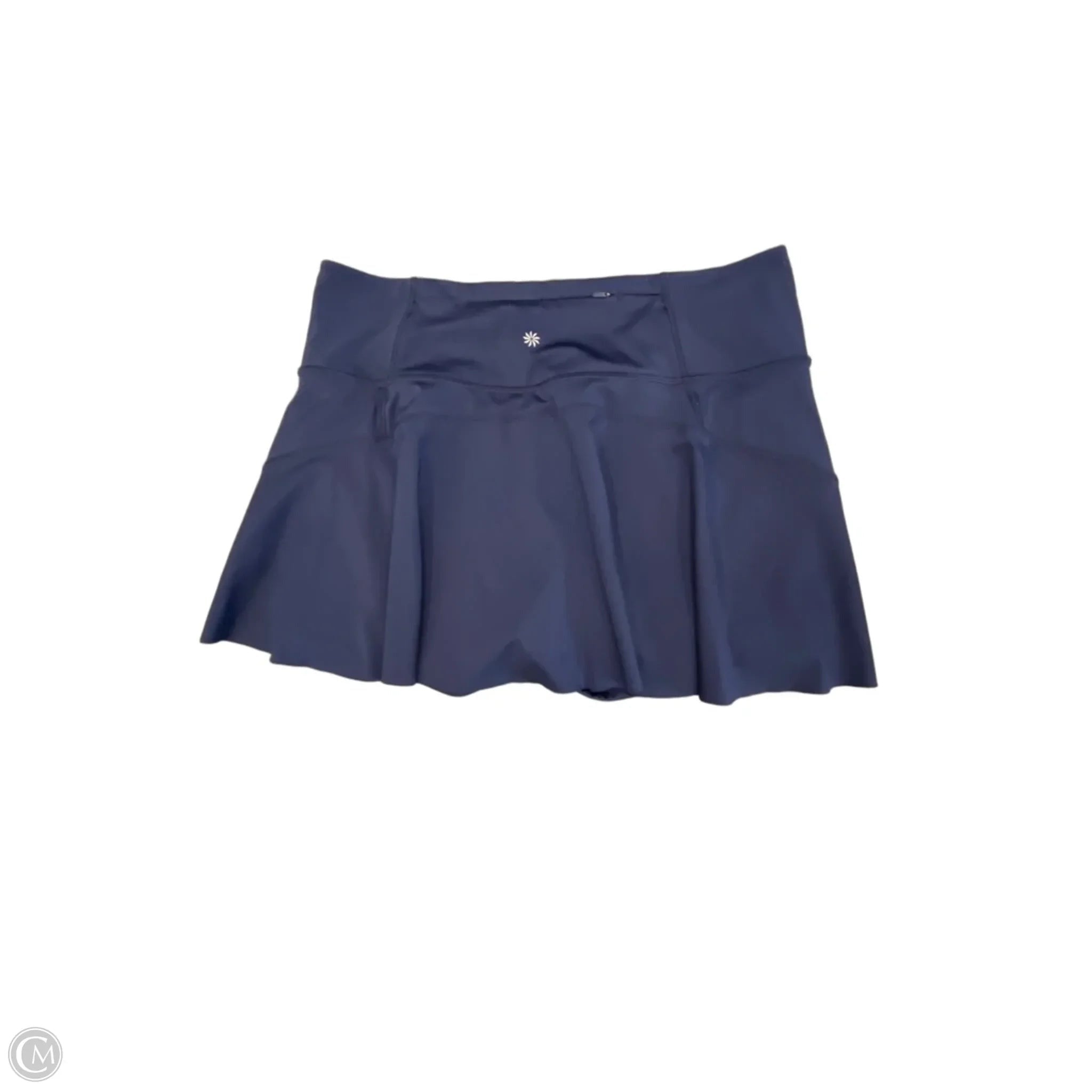 Athletic Skort By Athleta In Navy, Size: L