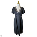 Dress Casual Midi By Loft In Black, Size: 10p