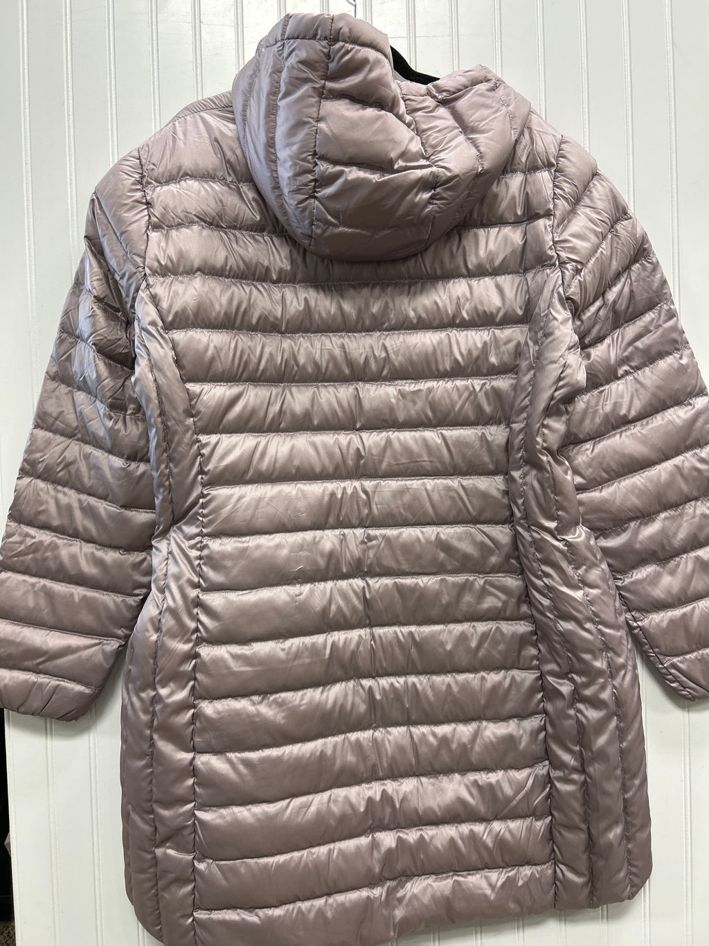 Coat Puffer & Quilted By Cmc In Purple, Size:3X