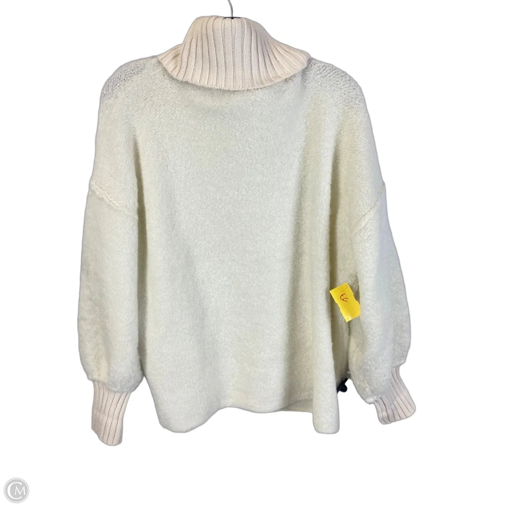 Sweater By Free People In White, Size: Xs