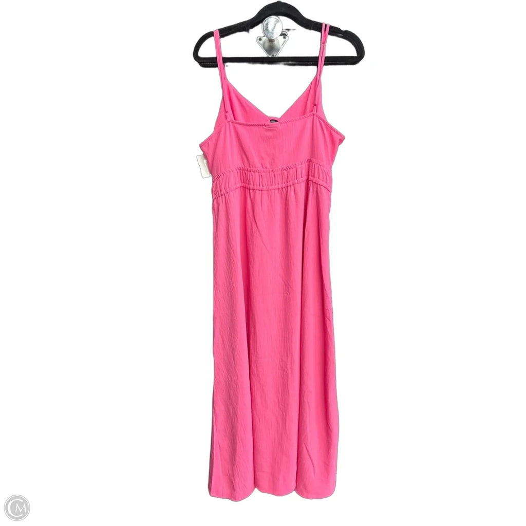 Dress Casual Maxi By A New Day In Pink, Size: L