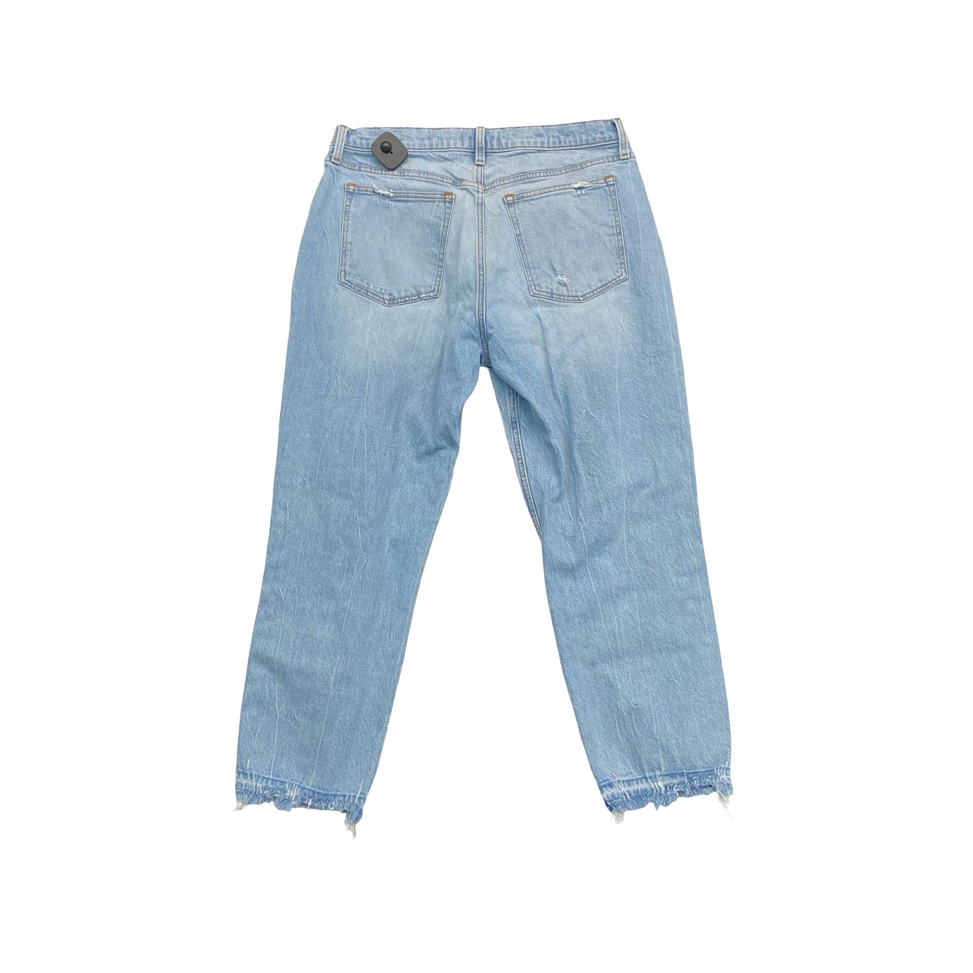 Jeans Boyfriend By Abercrombie And Fitch In Blue Denim, Size:14