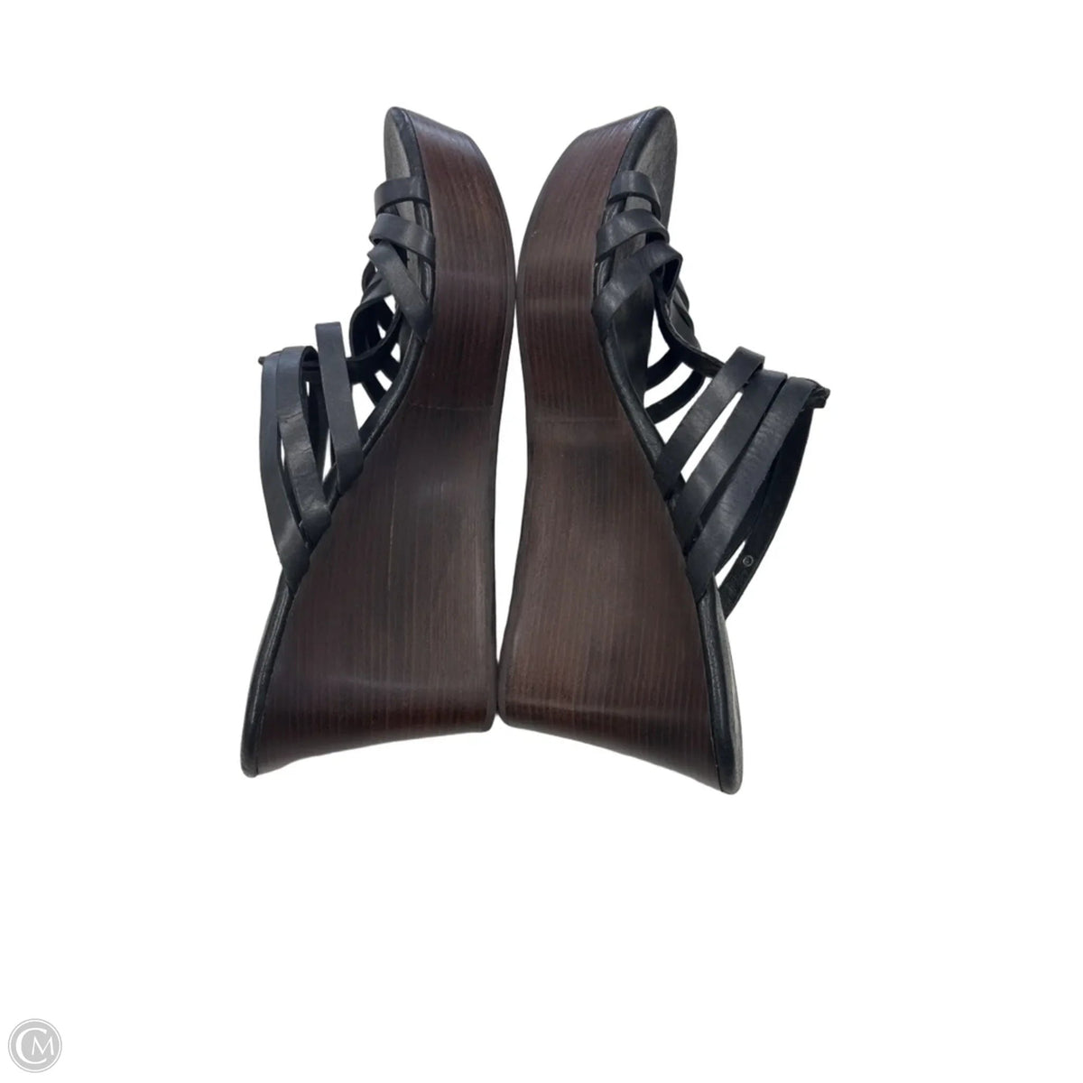 Sandals Designer By Ugg In Black, Size: 10