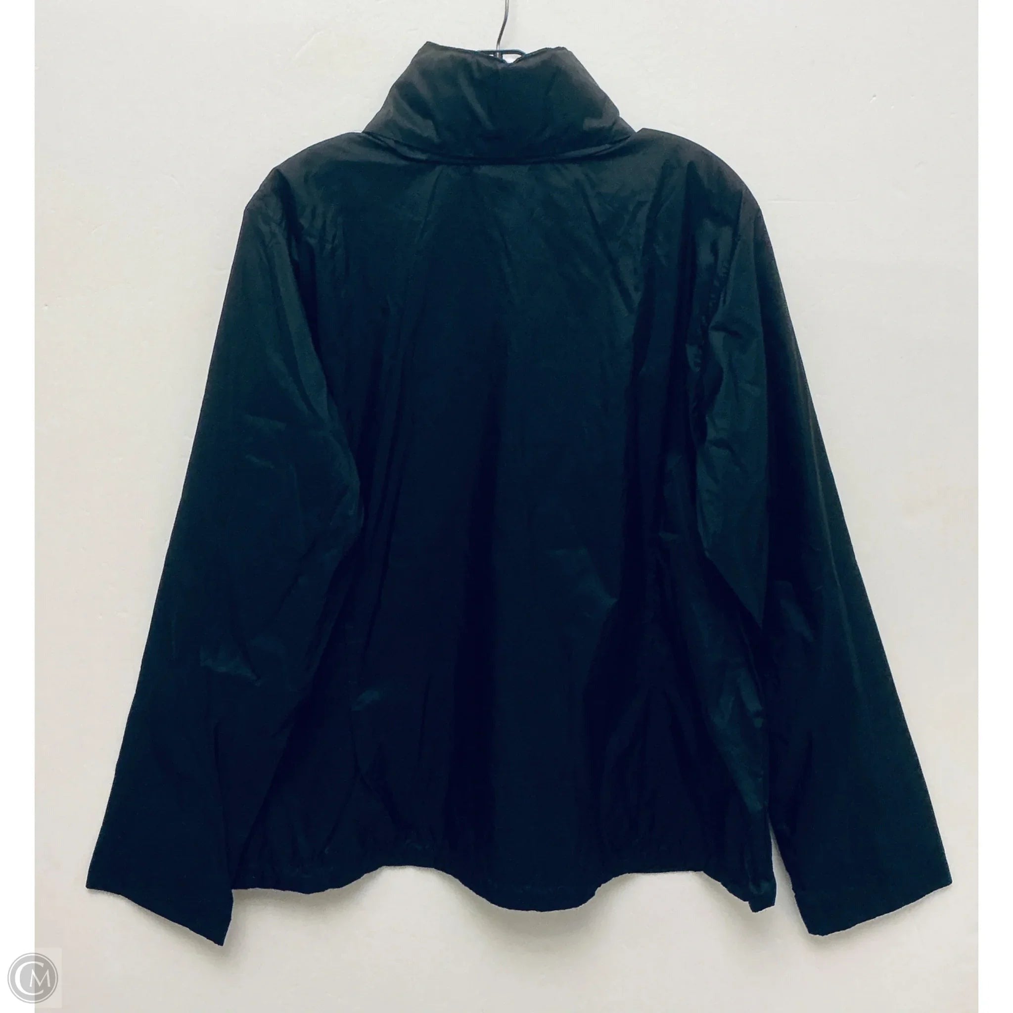 Jacket Windbreaker By Columbia In Black, Size: Xxl
