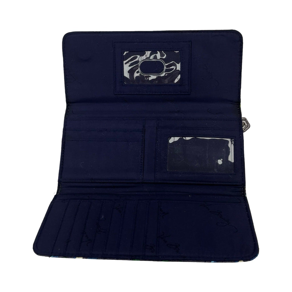Wallet By Vera Bradley In Navy, Size:Large