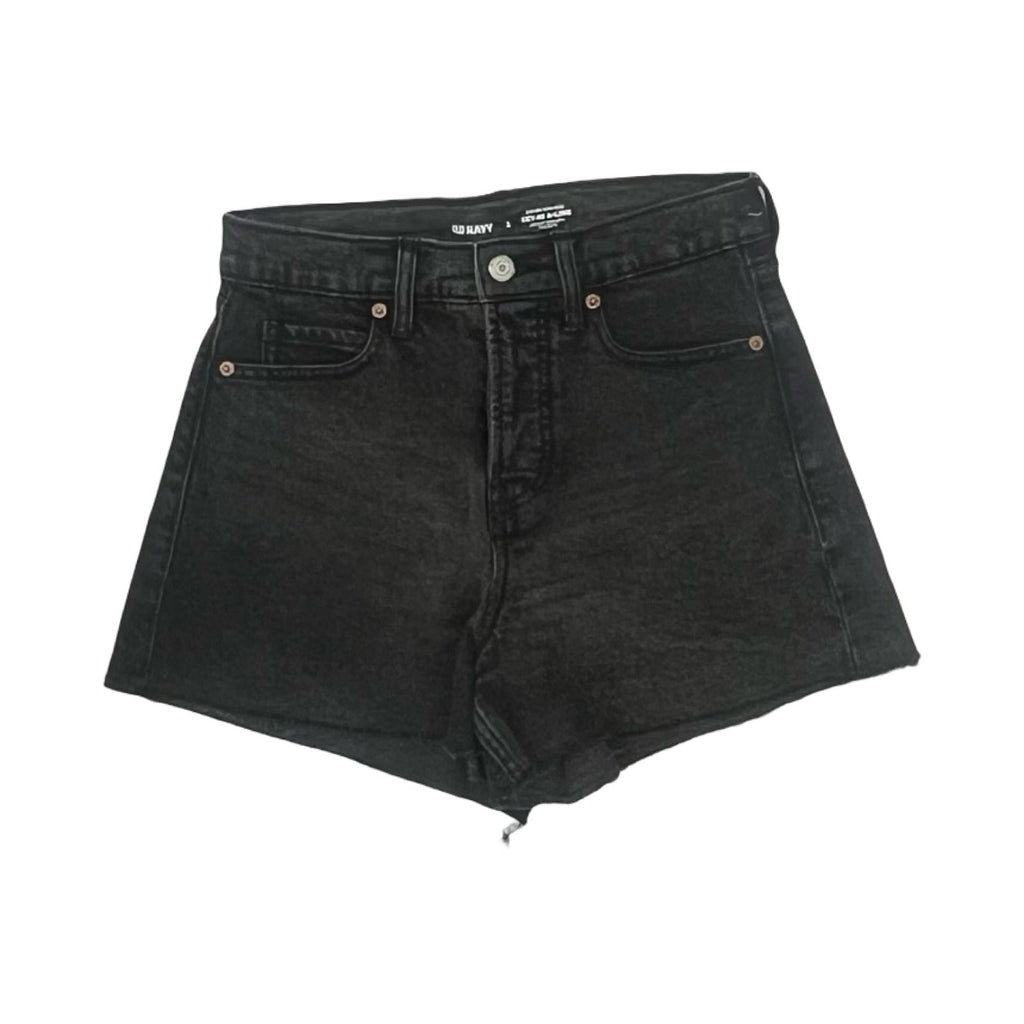 Shorts By Old Navy In Black Denim, Size:2