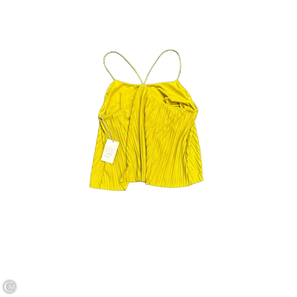 Tank Top By A New Day In Chartreuse, Size: S