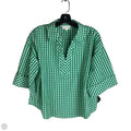 Top Short Sleeve By Entro In Green, Size: M