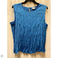 Top Sleeveless By J. Jill In Blue, Size: Xl