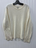 Sweater By A New Day In Cream, Size:1X