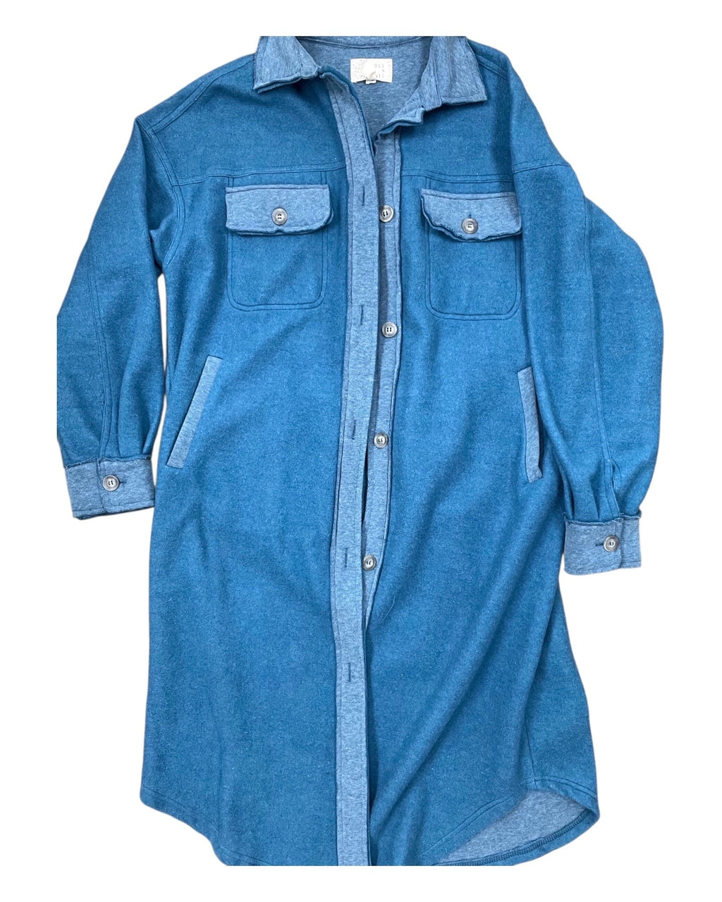 Coat Other By Oli & Hali In Blue, Size:S