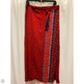 Skirt Maxi By Maurices In Red, Size: L