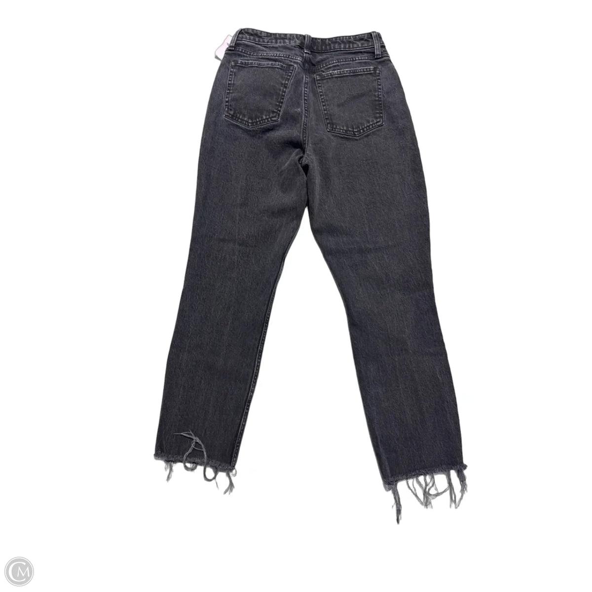 Jeans Straight By Abercrombie And Fitch In Black, Size: 4