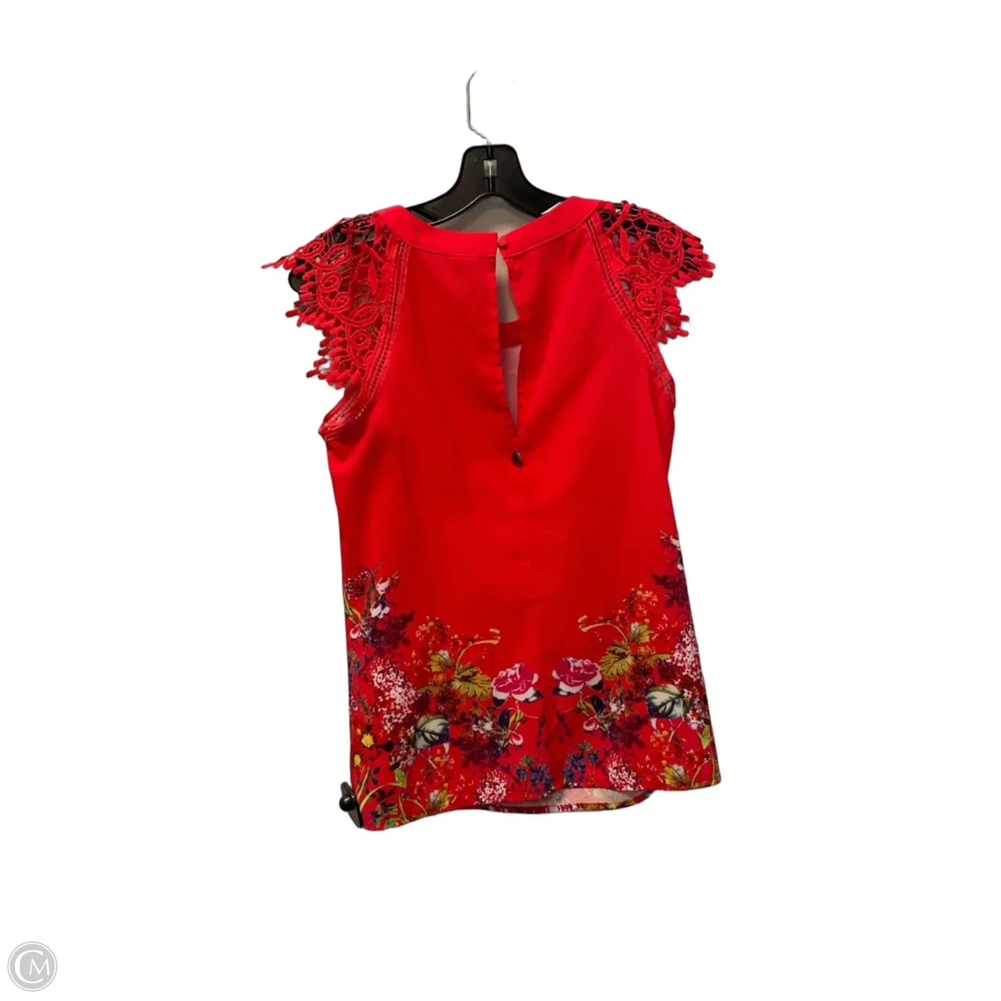 Top Sleeveless By Clothes Mentor In Red, Size: Xs