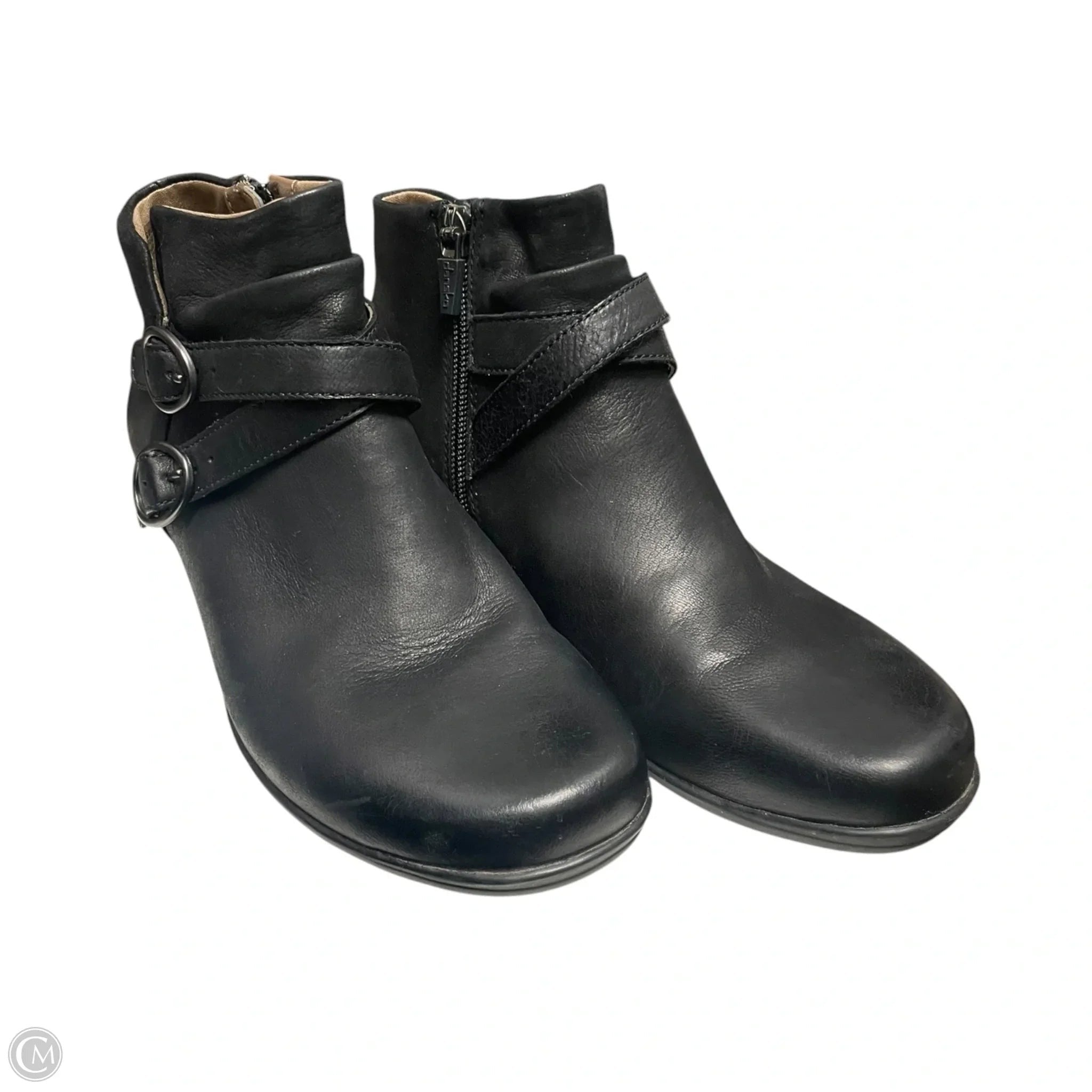 Boots Ankle Flats By Dansko In Black, Size: 6.5