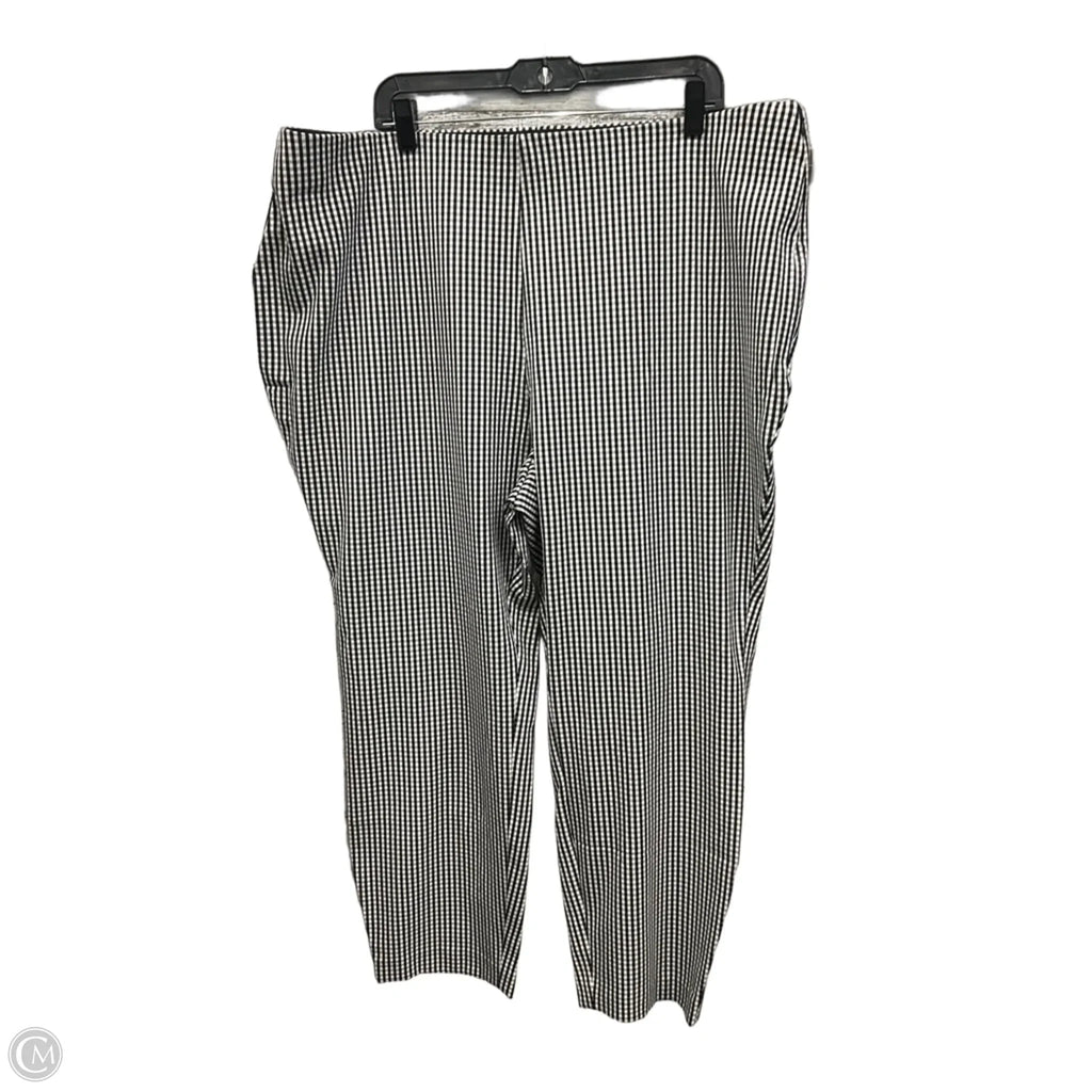 Pants Dress By A New Day In Black & White, Size: 20