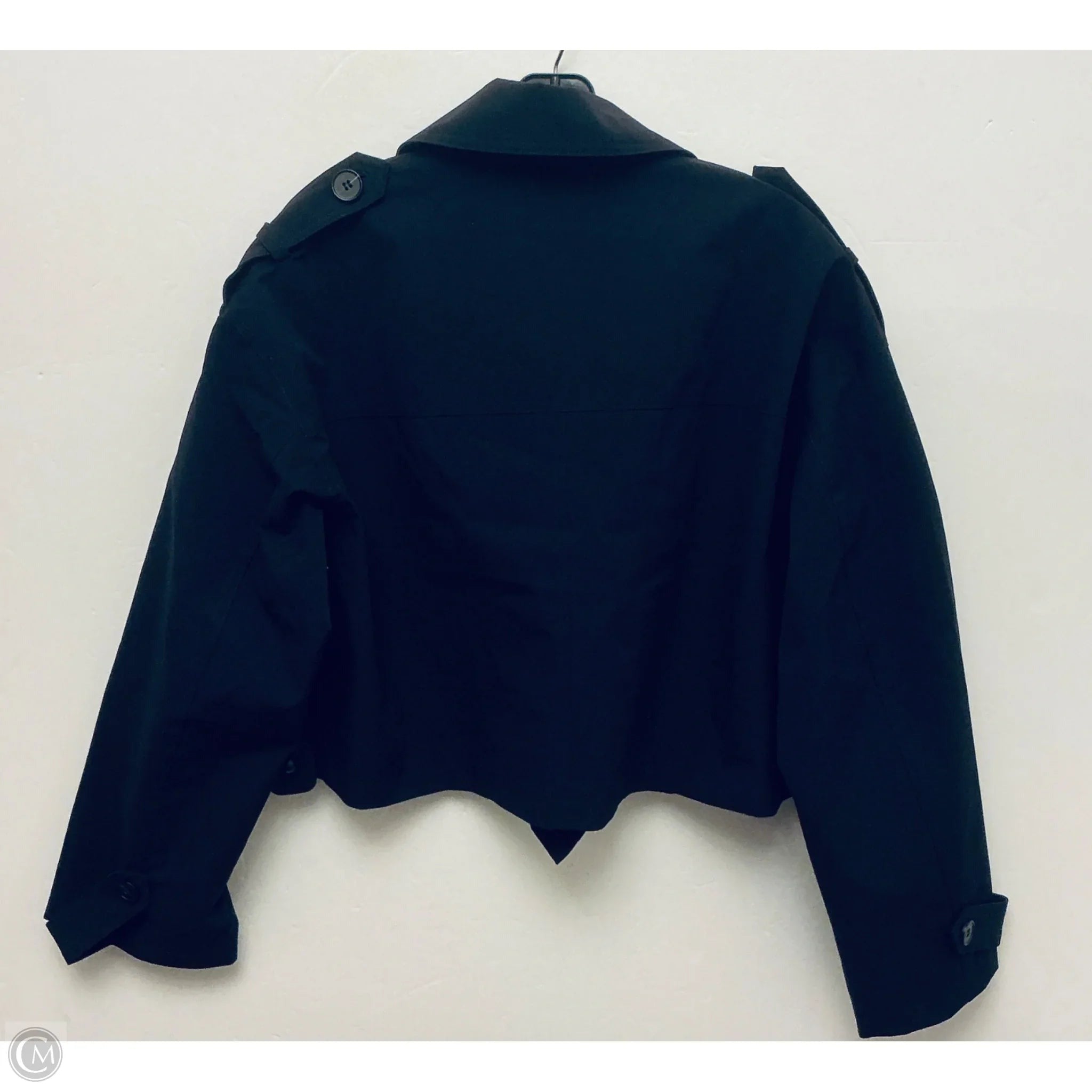 Coat Peacoat By Zara In Navy, Size: M
