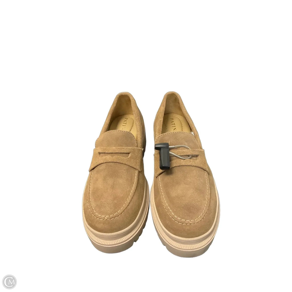 Shoes Flats By Cmb In Tan, Size: 10.5