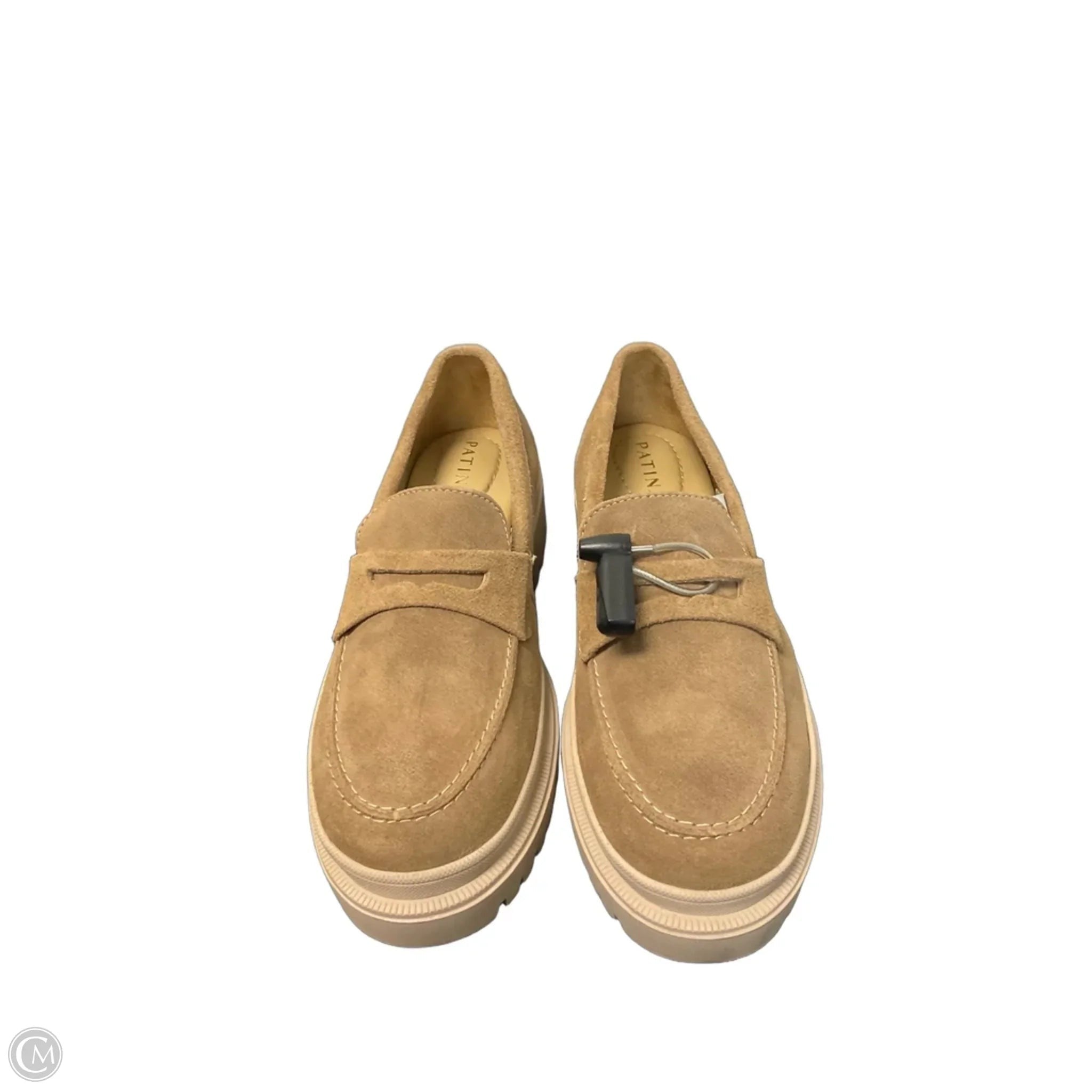 Shoes Flats By Cmb In Tan, Size: 10.5