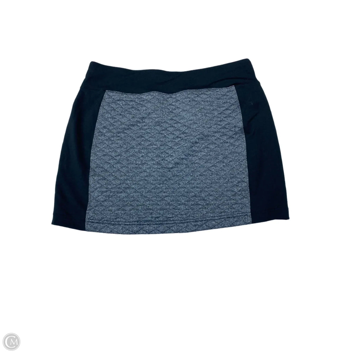 Skirt Mini & Short By Smartwool In Black & Grey, Size: 14