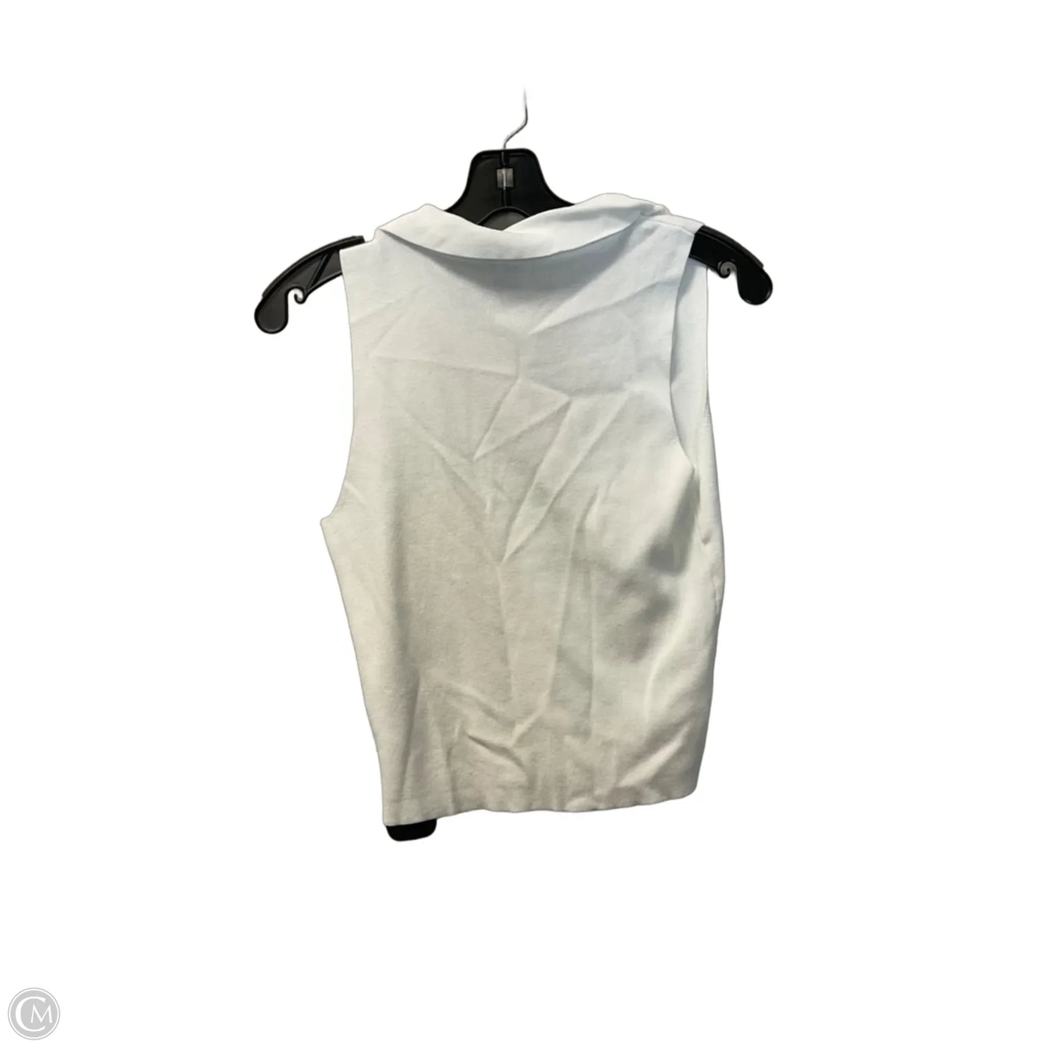 Top Sleeveless By A Pea In The Pod In White, Size: M