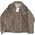 Jacket Denim By Vero Moda In Animal Print, Size: Xl
