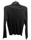 Top Long Sleeve By Dkny In Black, Size: M