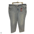Jeans Boyfriend By Gloria Vanderbilt In Blue Denim, Size: 22