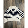 Sweater By Abercrombie And Fitch In Striped Pattern, Size: S
