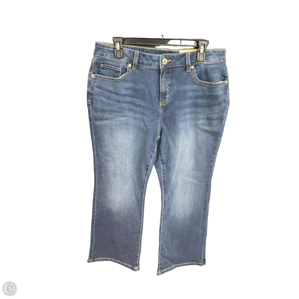 Jeans Boot Cut By Style And Co Collection Women In Blue, Size: 14