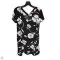 Dress Casual Midi By A New Day In Black & Blue, Size: M