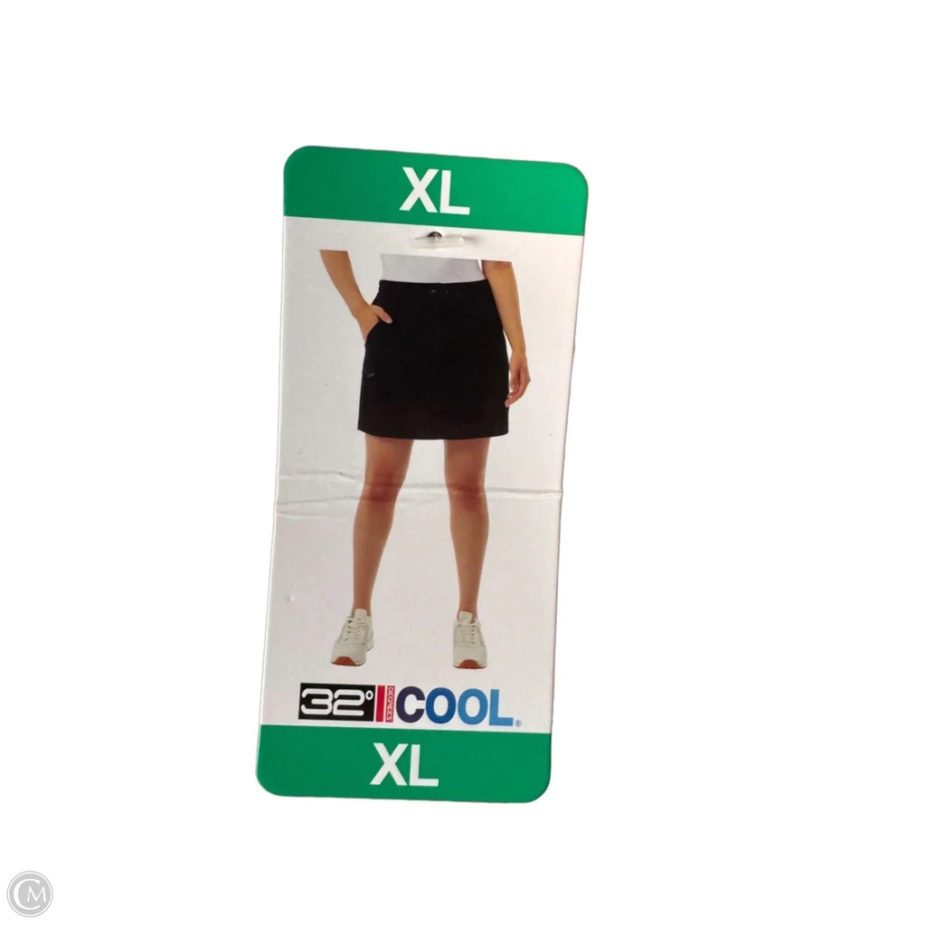 Athletic Skort By 32 Degrees In Black, Size: 14