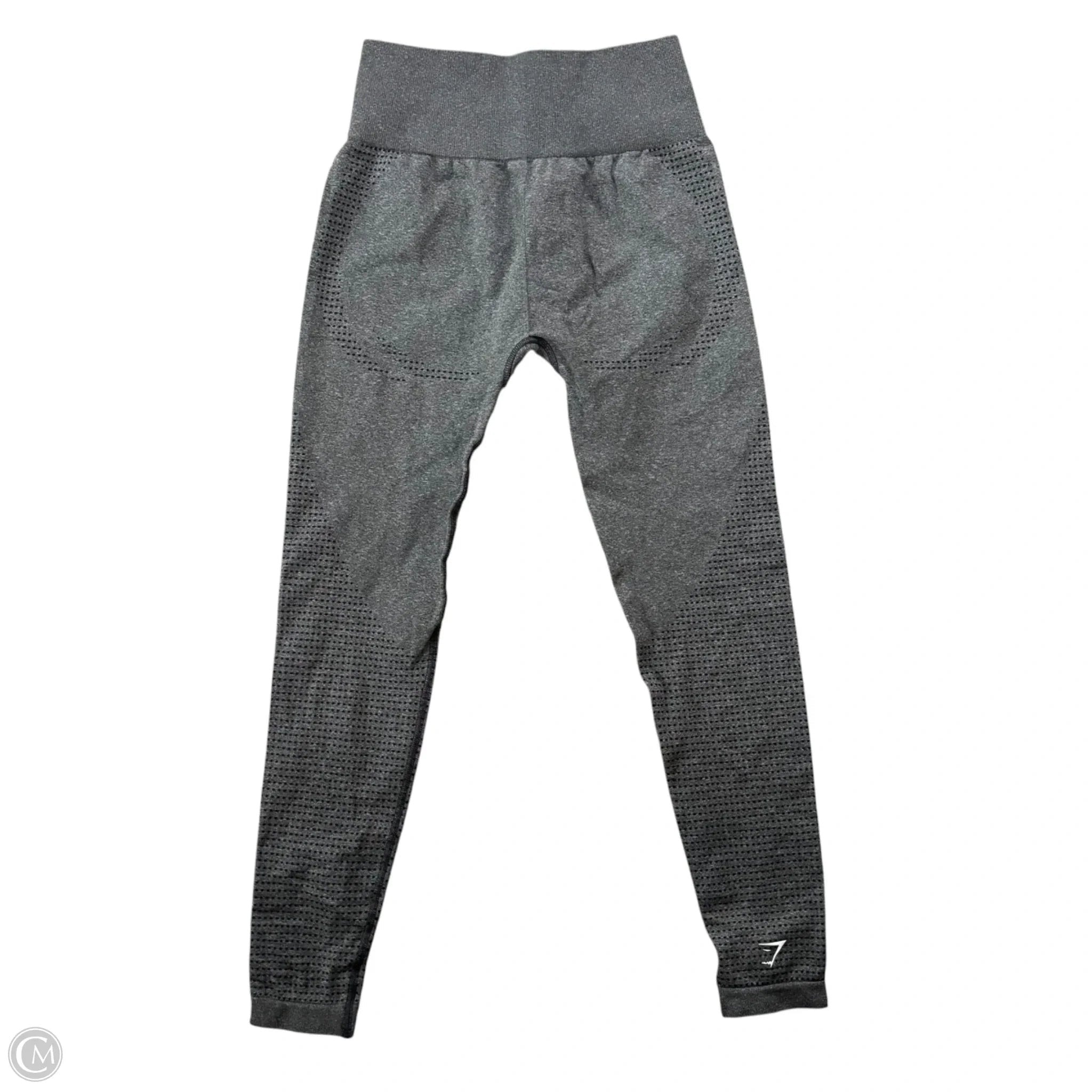 Athletic Leggings By Gym Shark In Grey, Size: M