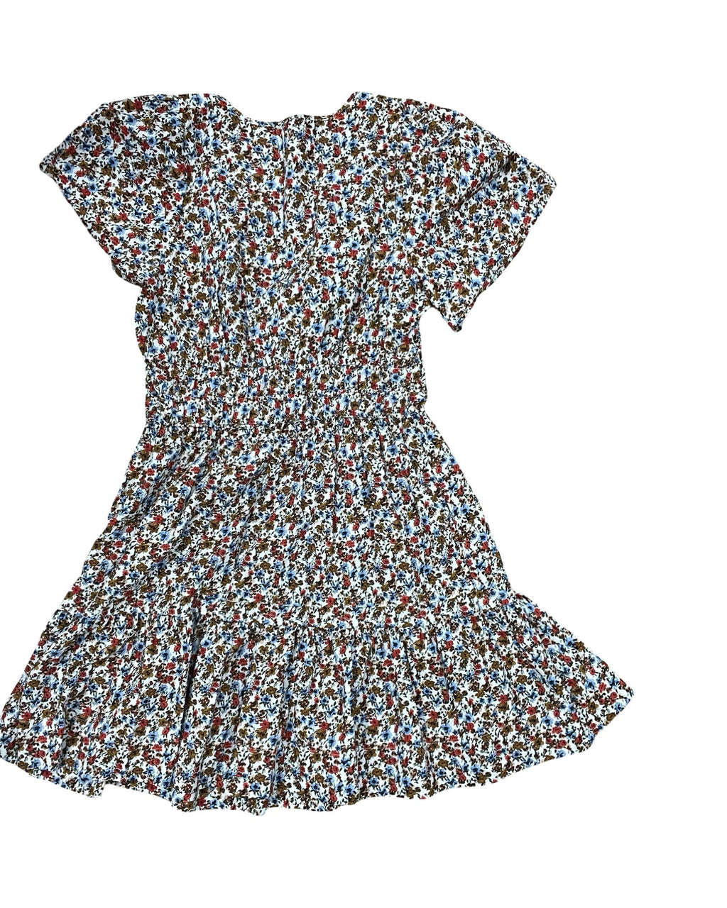 Dress Casual Short By Anthropologie In Floral Print, Size:M