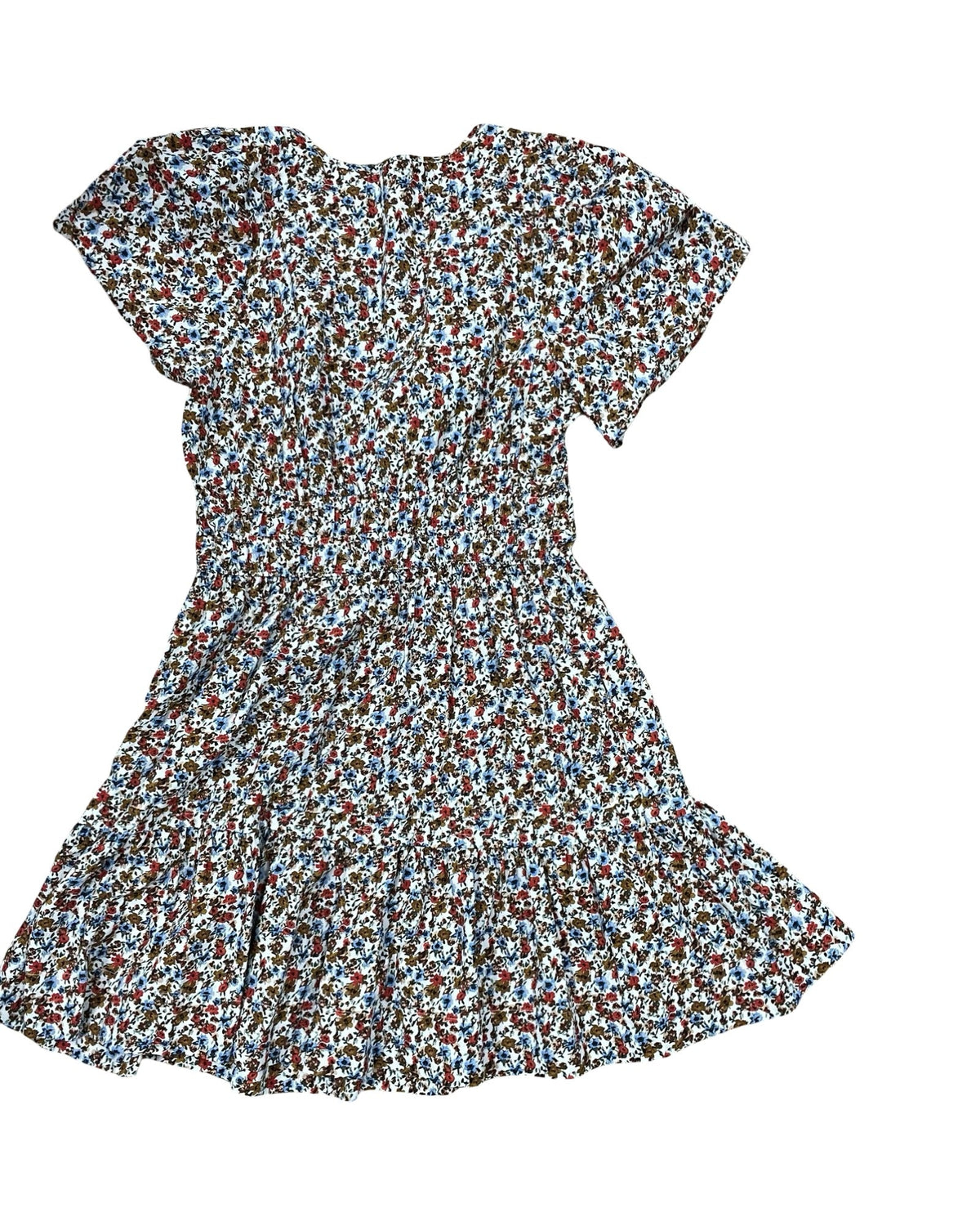 Dress Casual Short By Anthropologie In Floral Print, Size:M