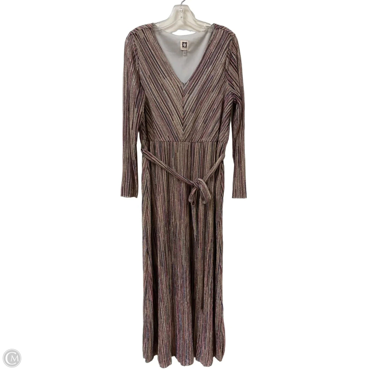 Dress Party Long By Anne Klein In Multi-colored, Size: L