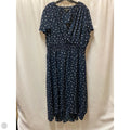 Dress Casual Maxi By Lane Bryant In Navy, Size: 3x