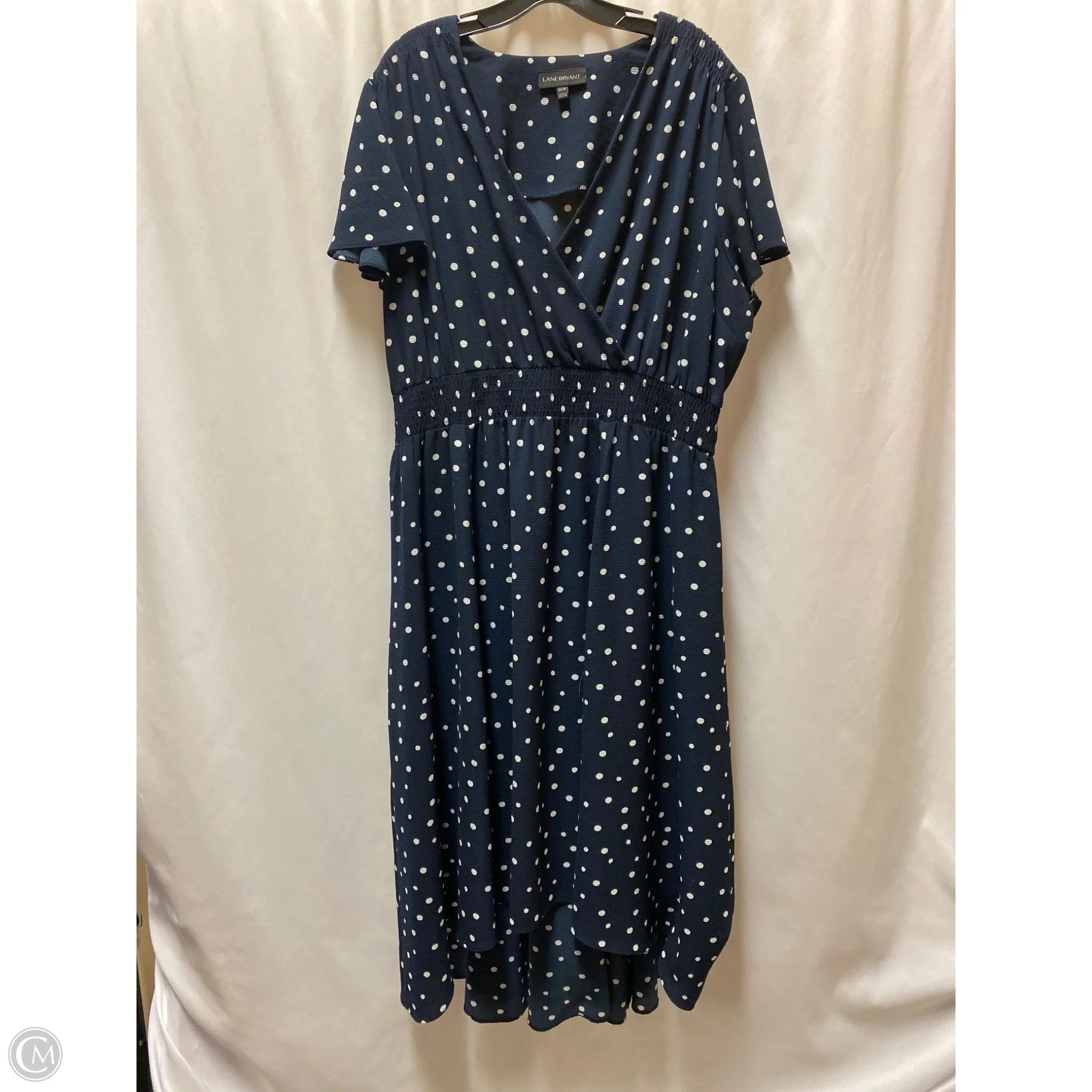 Dress Casual Maxi By Lane Bryant In Navy, Size: 3x