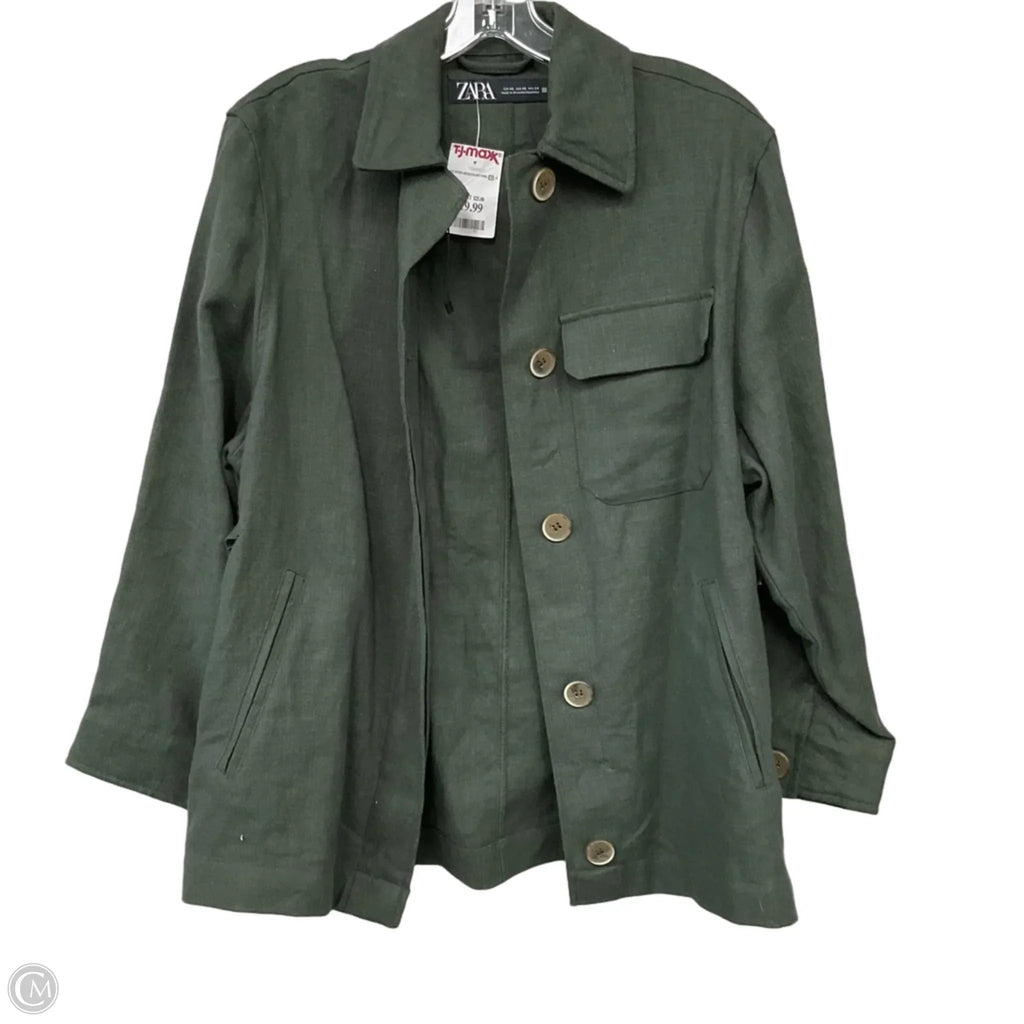 Blazer By Zara In Green, Size: Xs