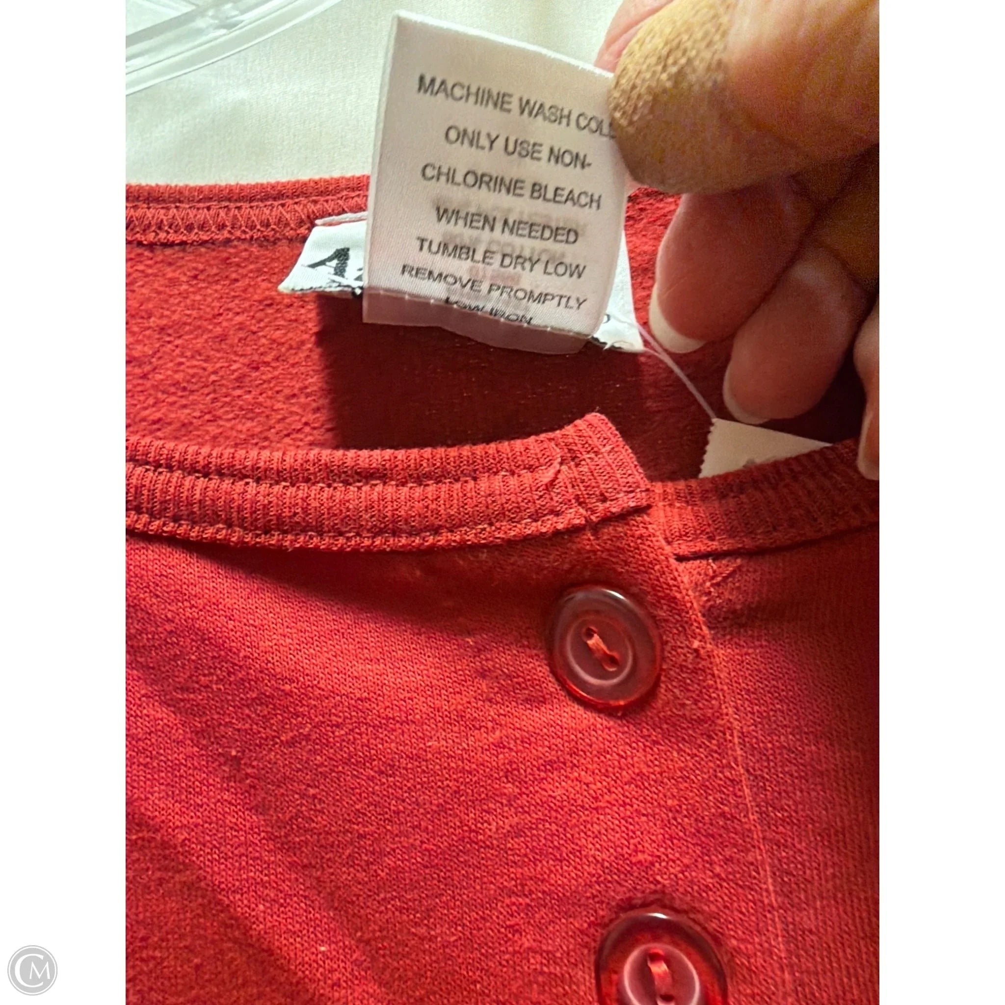 Athletic Pants 2pc By Clothes Mentor In Red, Size: 3x