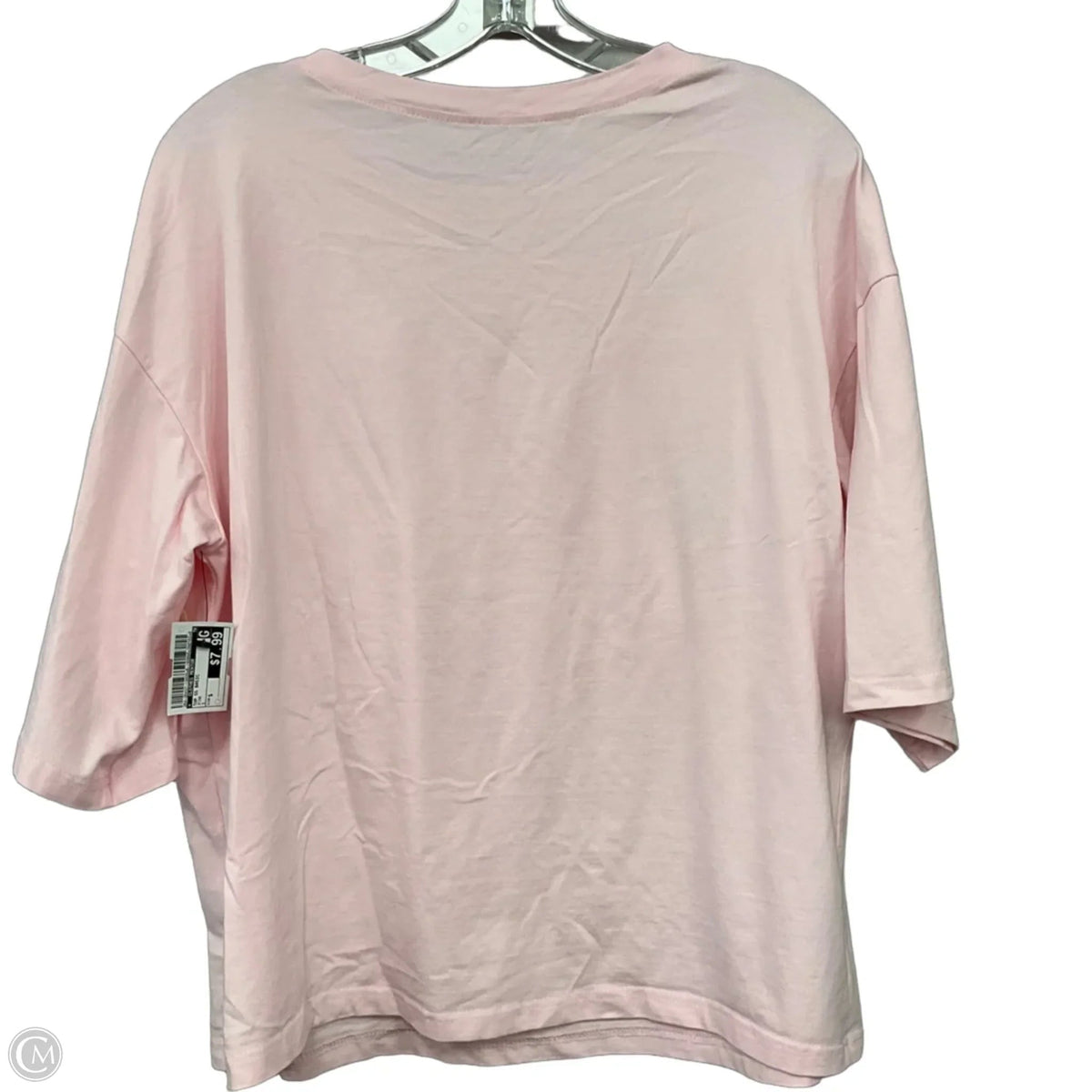 Top Short Sleeve Basic By Clothes Mentor In Pink, Size: S