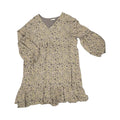 Dress Casual Midi By Cato In Brown & Yellow, Size:18