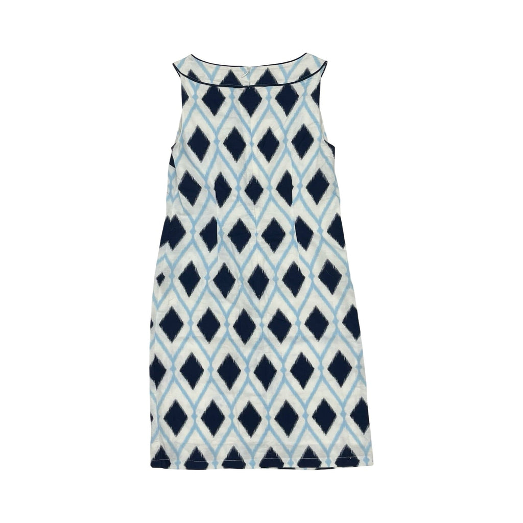 Dress Casual Short By Talbots In Blue & White, Size:8P